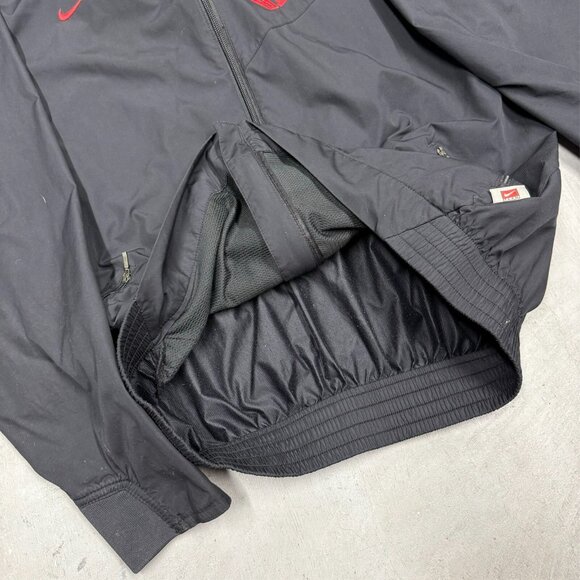 Vintage 90s Nike Team Georgia Bulldogs NCAA University Zip Up Windbreaker Large - Picture 7 of 9